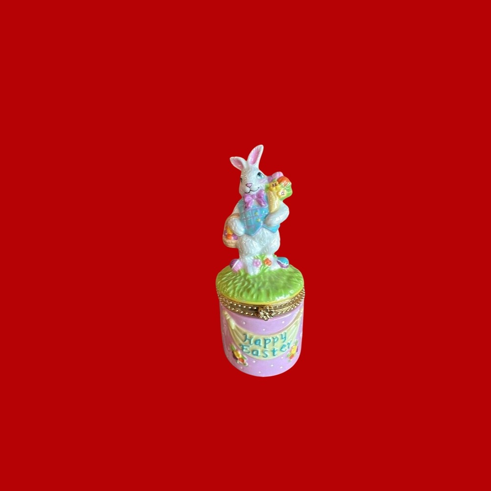 457 Easter Rabbit trinket box